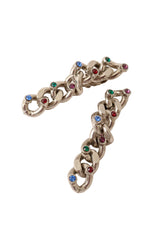 crystal chain earrings by Premier Etage close @ Recess LA