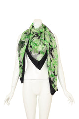 Vintage Valentino Graphic Floral Scarf on mannequin @ Recess LA