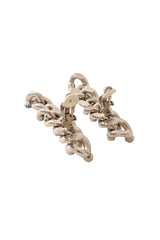 crystal chain earrings by Premier Etage backs open @ Recess LA