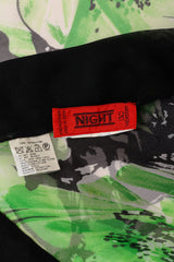 Vintage Valentino Graphic Floral Scarf label @ Recess LA