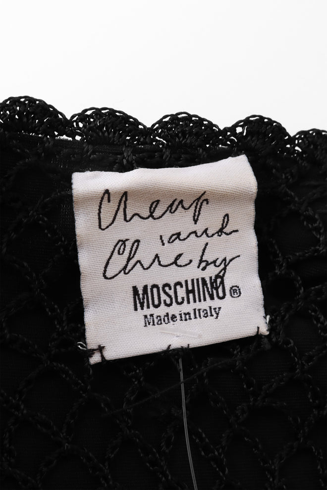 fringe vest by Moschino label @ Recess LA