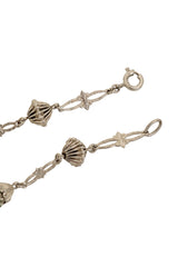 Floral Glass Bead Necklace closure @ Recess LA
