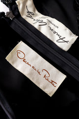 velvet evening dress by Oscar de la Renta label @ Recess LA