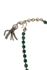 Marquise Filigree Collar Necklace clasp @ Recess LA