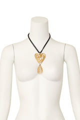 heart pendant necklace by Balenciaga on mannequin @ Recess LA