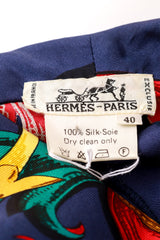 shirtdress by Hermès label @ Recess LA