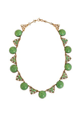 Unsigned Vintage Art Nouveau Cabochon Necklace @ Recess LA