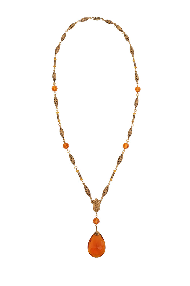 Vintage Sadie Green Nouveau necklace @ Recess LA