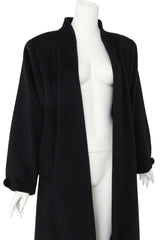 wool coat by Yves Saint Laurent on mannequin close @ Recess LA