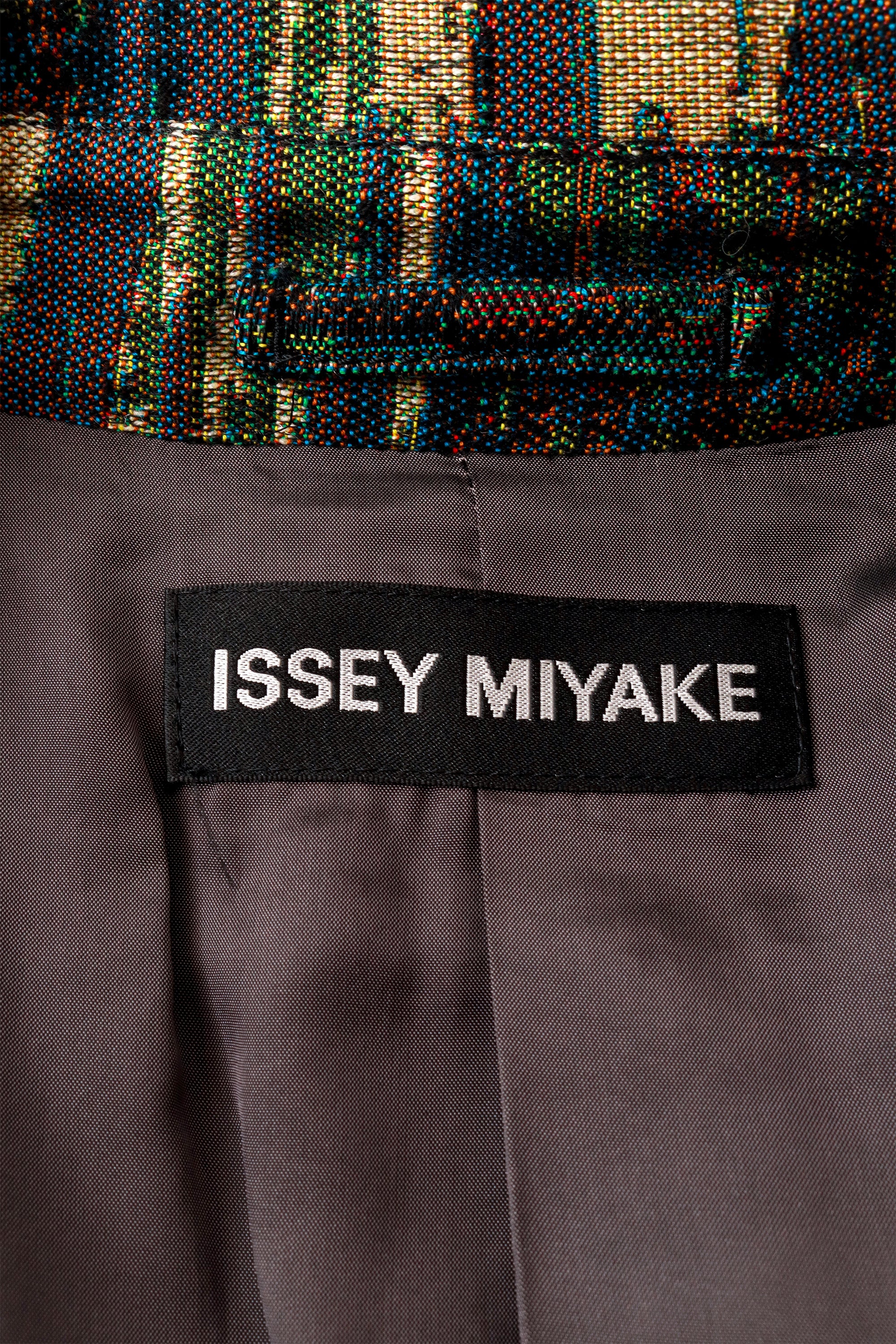 Quilted Jacquard Coat by Issey Miyake label @ Recess LA
