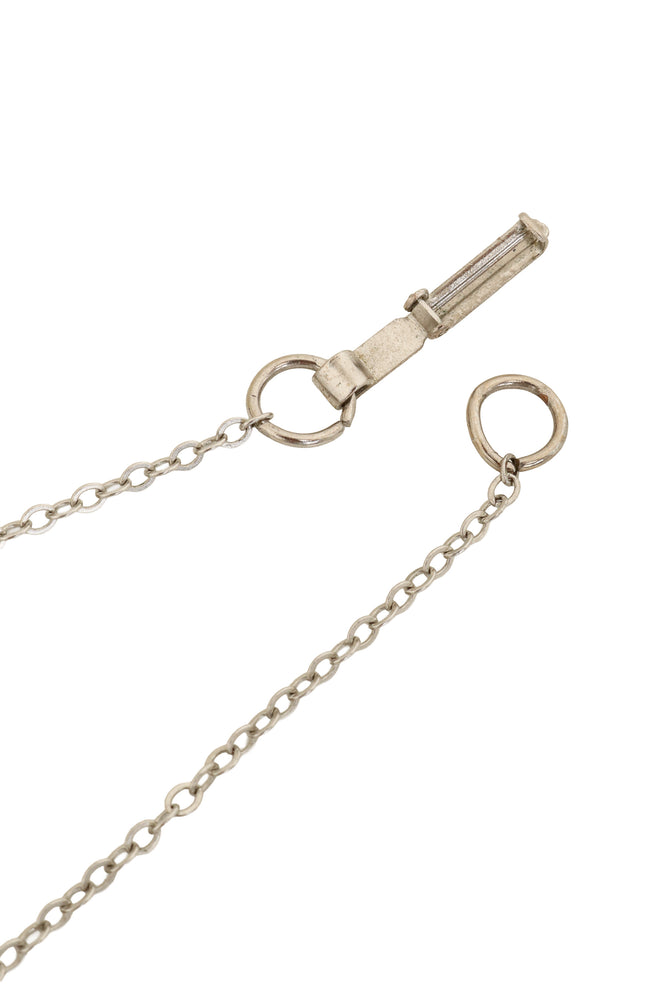 Vintage Crystal Teardrop Necklace clasp @ Recess LA