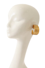 Hoop earrings by Premier Etage Paris on mannequin @ Recess LA