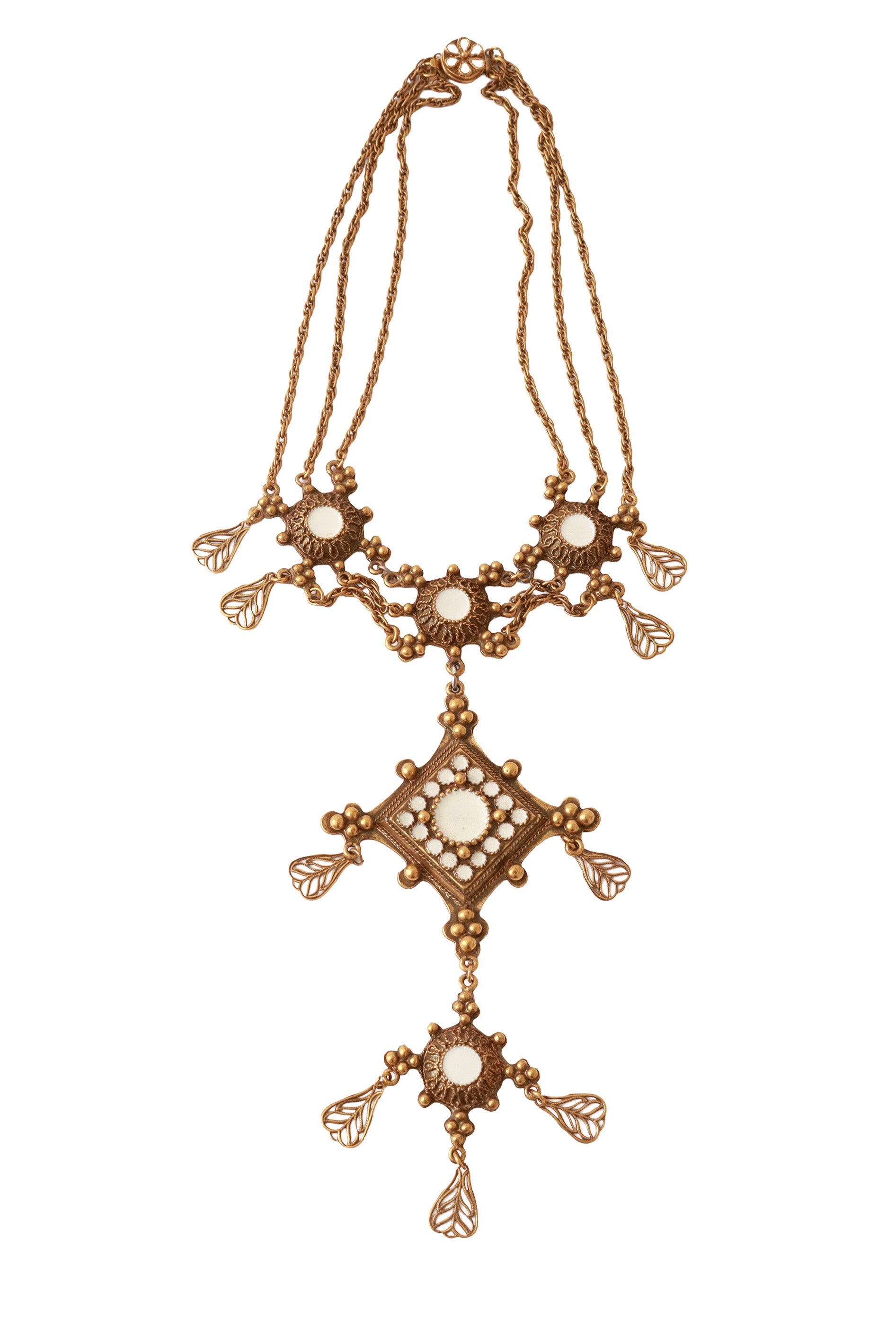filigree drop necklace by Vendome @ Recess LA