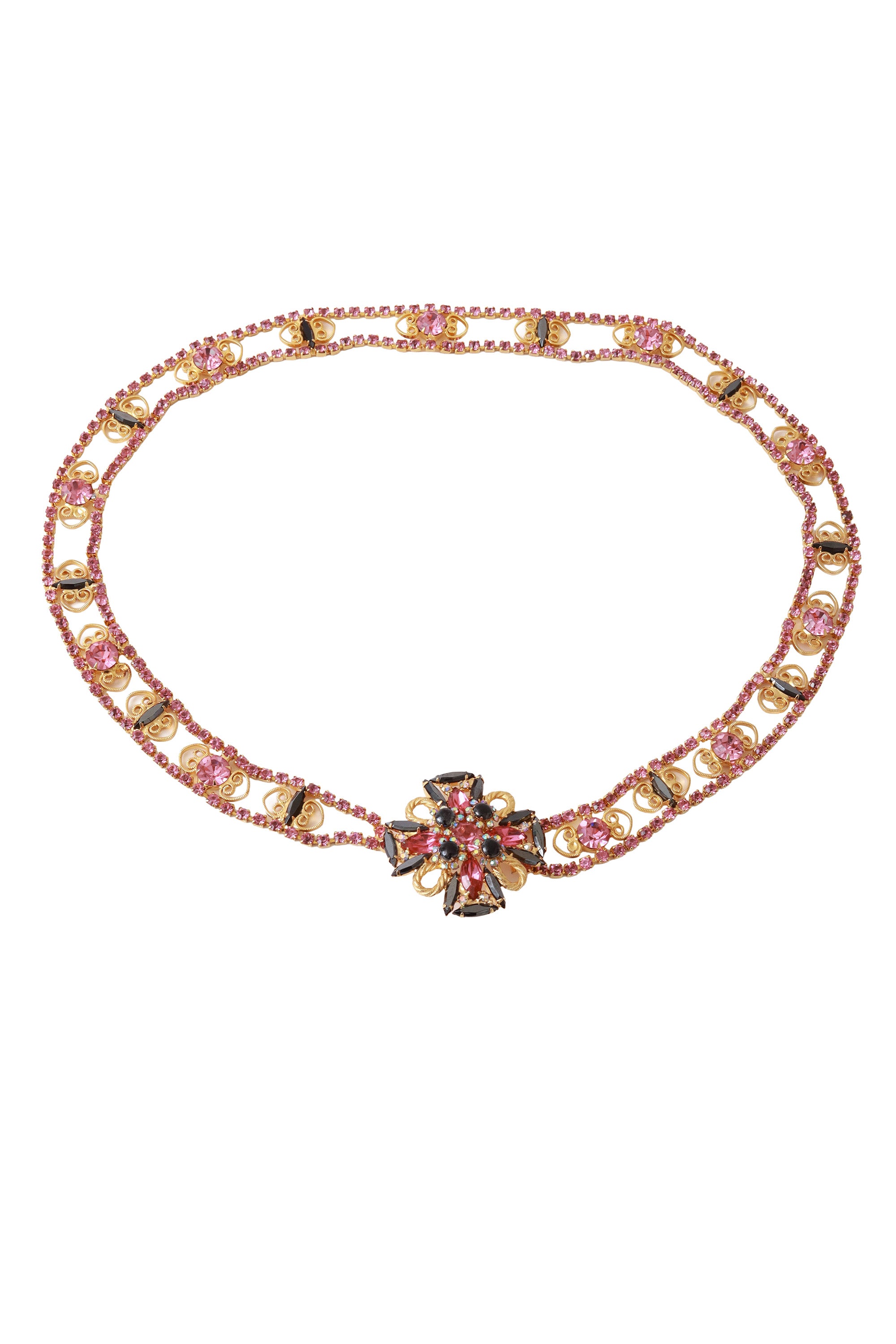 Vintage crystal belt at Recess LA