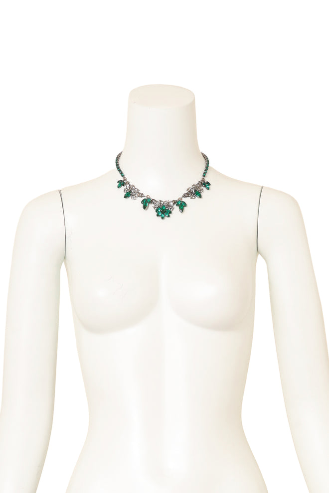 Marquise Filigree Collar Necklace on mannequin @ Recess LA