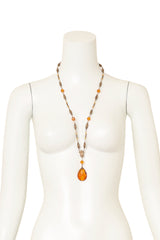Vintage Sadie Green Nouveau necklace on mannequin @ Recess LA
