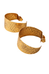 Hoop earrings by Premier Etage Paris on side wear @ Recess LA