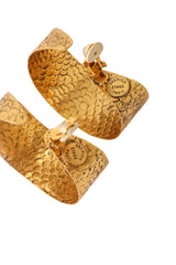 Hoop earrings by Premier Etage Paris clips open and signature @ Recess LA