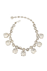 Vintage Crystal Drop Collar Necklace @ Recess LA