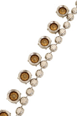 Vintage Crystal Drop Collar back of Necklace @ Recess LA