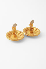 logo earrings by Karl Lagerfeld backs open @ Recess LA