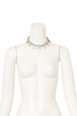 Vintage Crystal Drop Collar Necklace on mannequin @ Recess LA