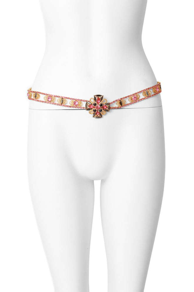 Vintage crystal belt on mannequin @ Recess LA 