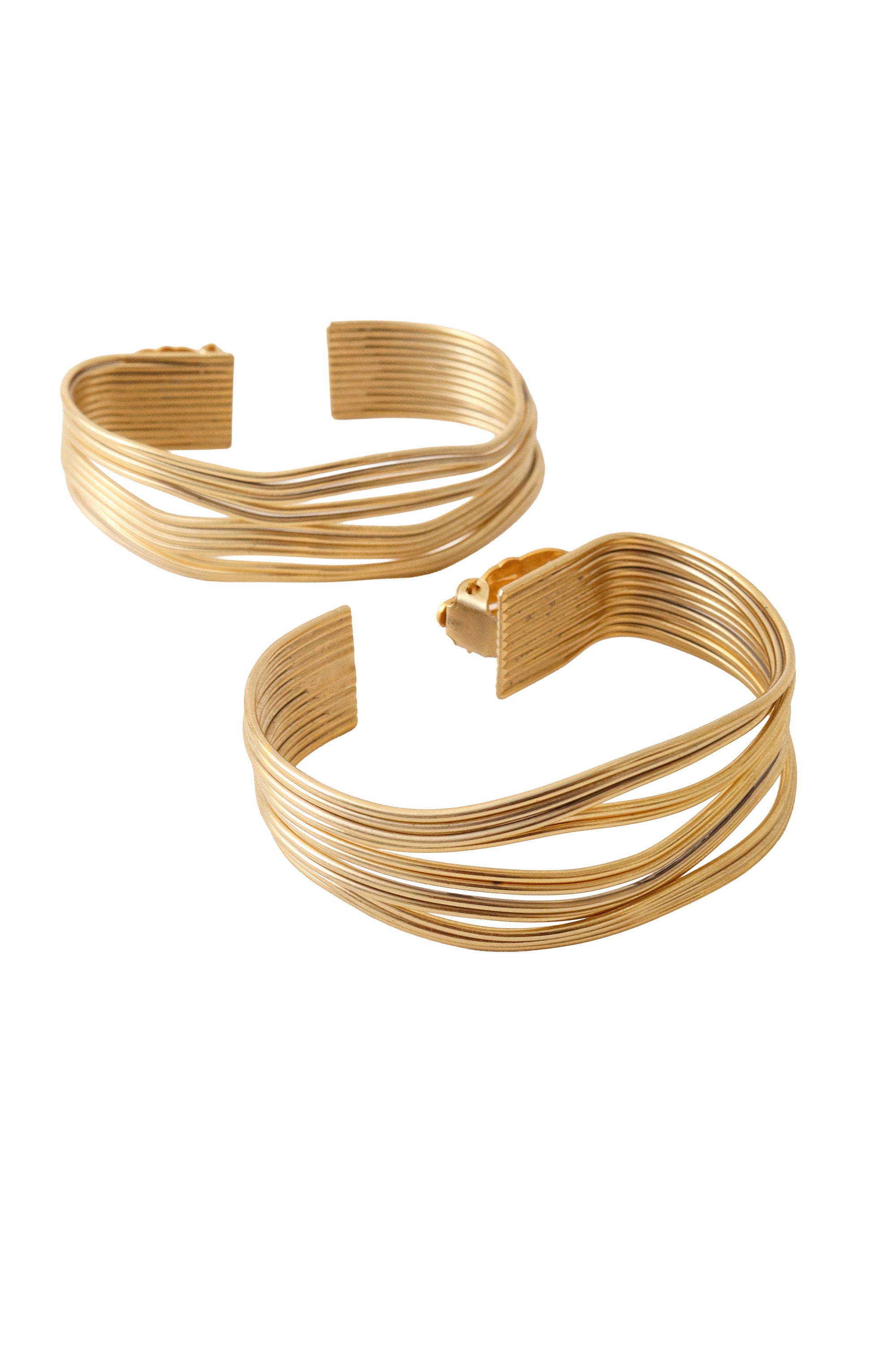 Hoop earrings by Premier Etage Paris up close @ Recess LA 