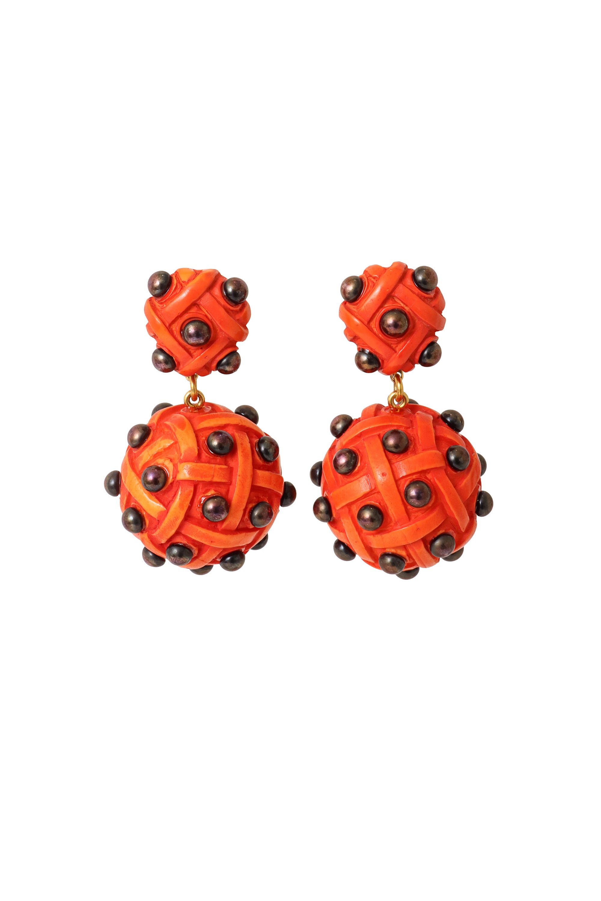 Orb drop earrings @ Recess LA 