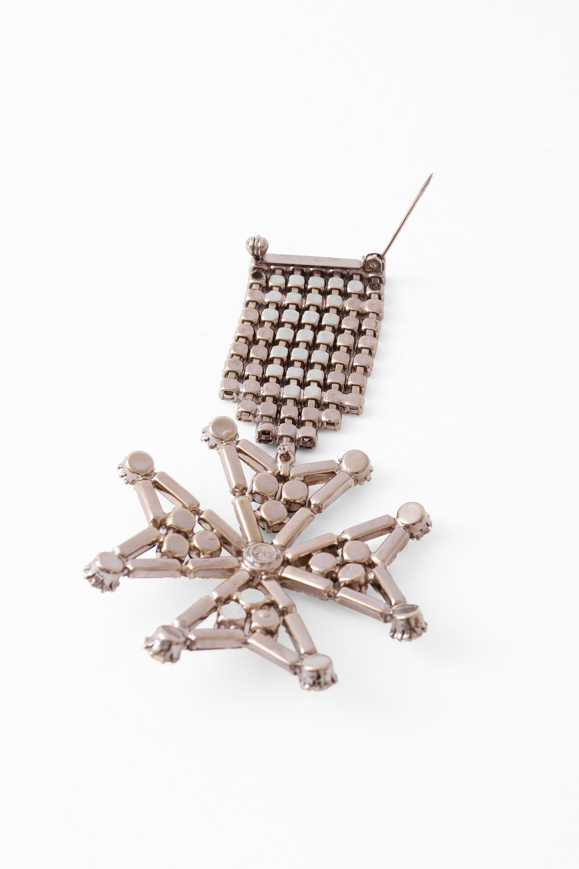 medallion brooch by B&W @ Recess LA back