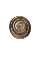 Silver sculptural spiral ring by La Tribu Rigaux @ Recess LA 
