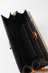 reptile handbag by Finesse La Model inside @ Recess LA