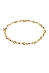 Vintage Gucci Enamel Chain Belt @ Recess LA