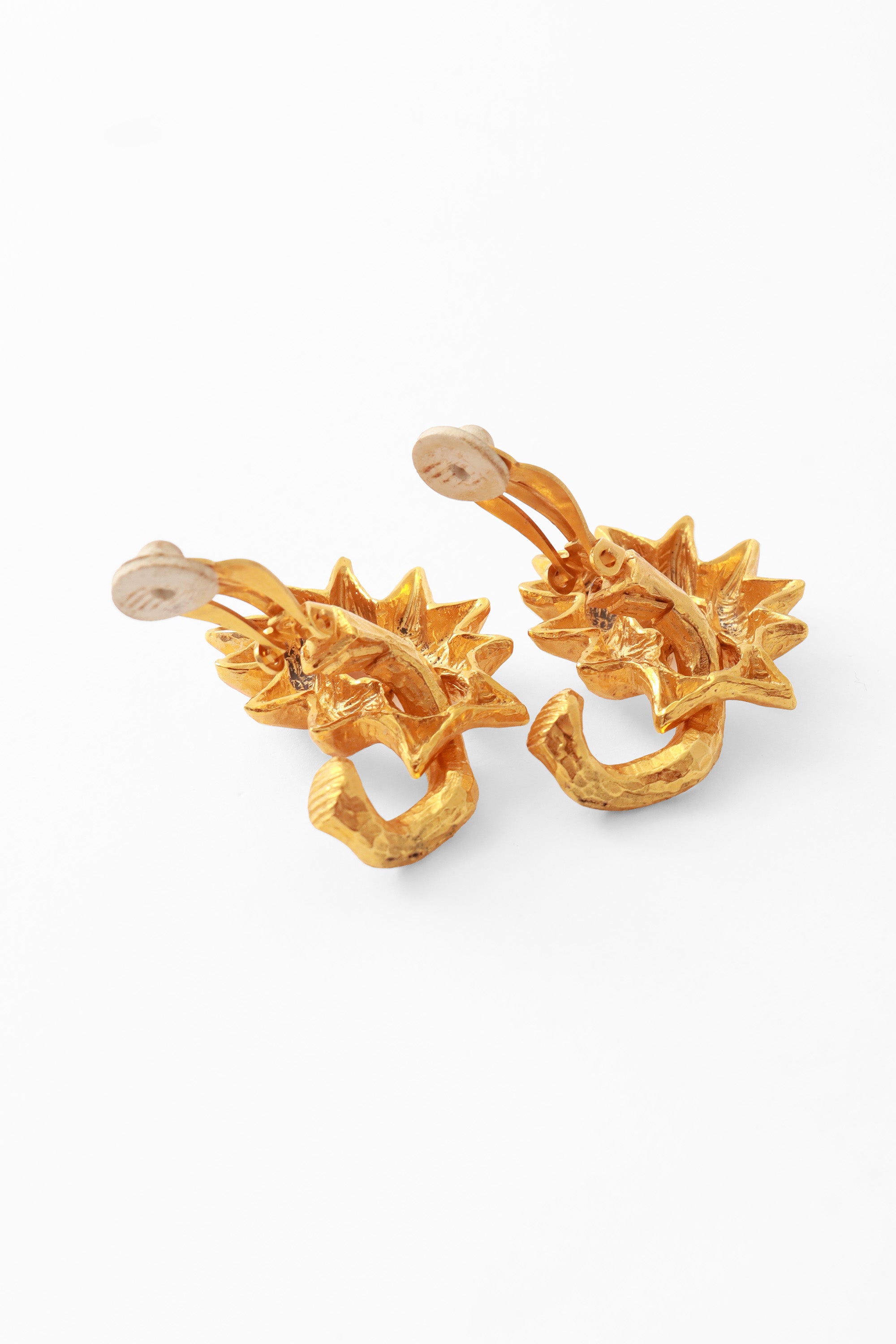 Star Hoop Earrings by Alexis Lahellec backs open @ Recess LA