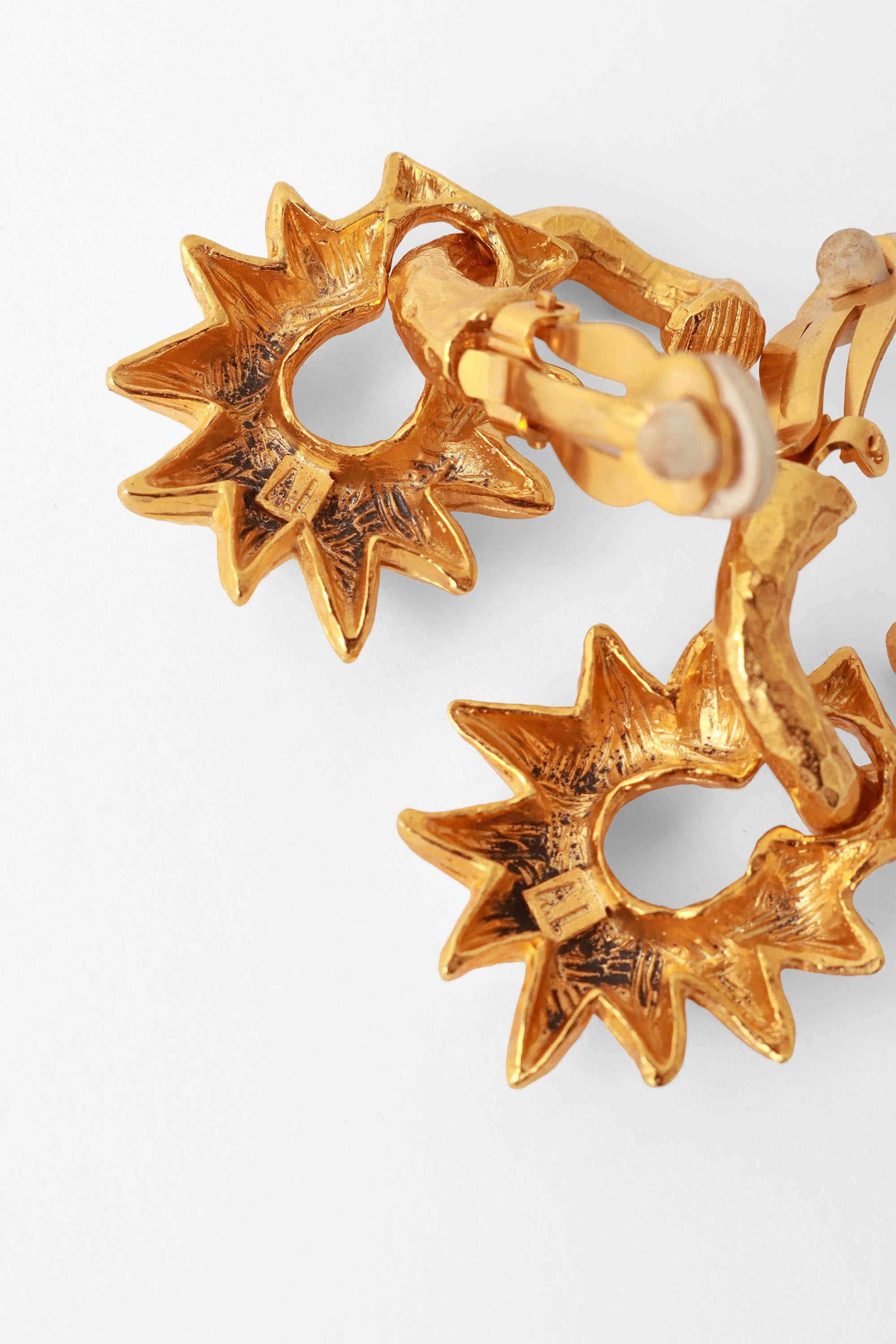 Star Hoop Earrings by Alexis Lahellec signature @ Recess LA