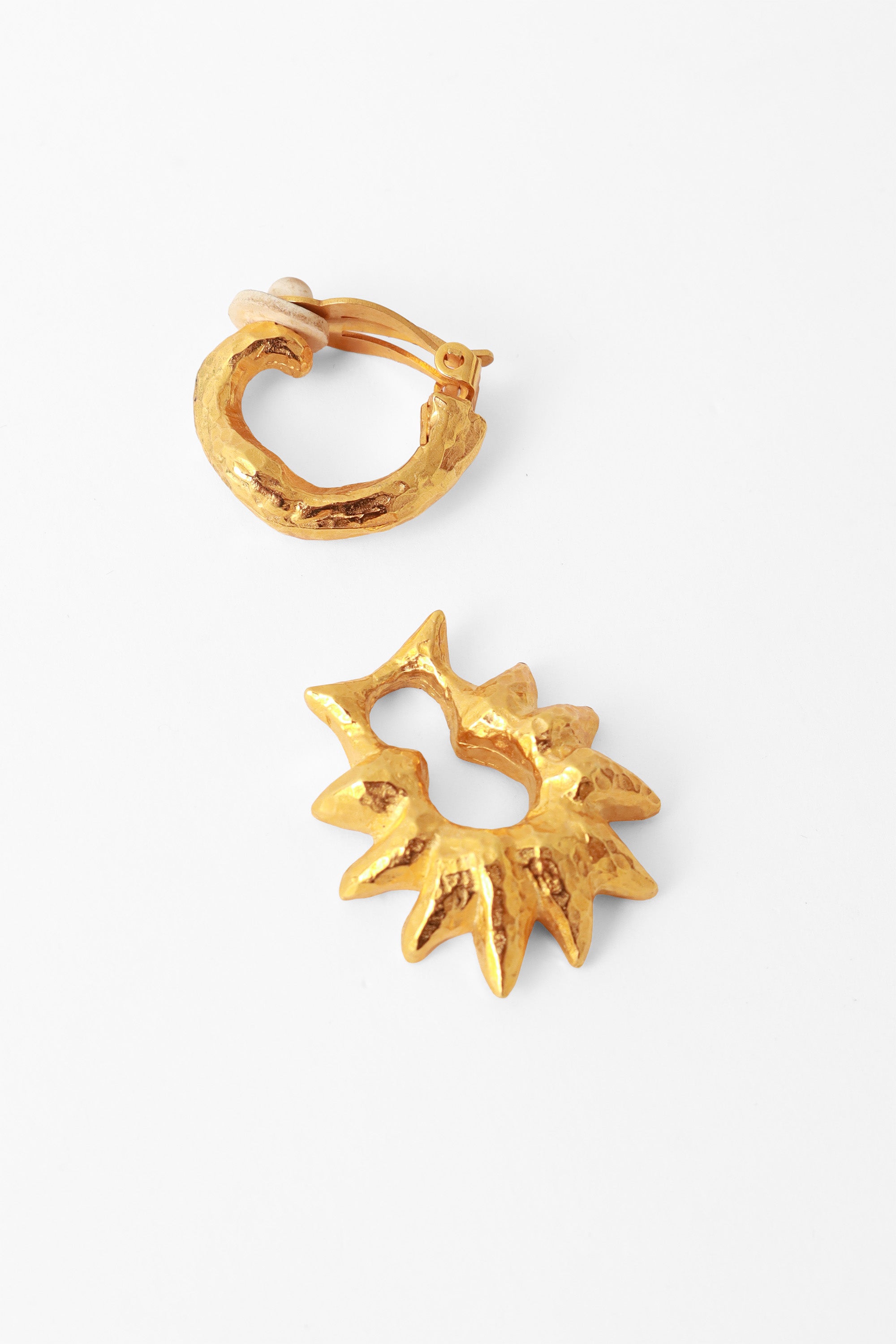 Star Hoop Earrings by Alexis Lahellec separated @ Recess LA