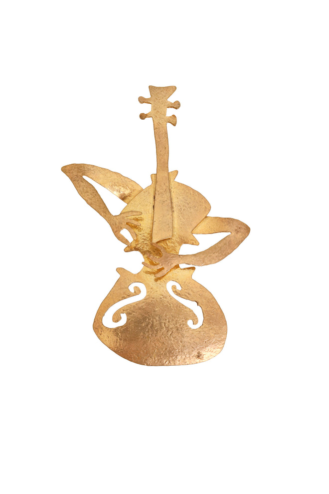 bass man brooch by Hervé Van Der Straeten @ Recess LA