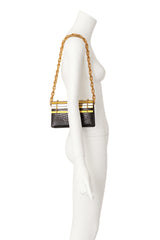 reptile handbag by Finesse La Model on mannequin @ Recess LA