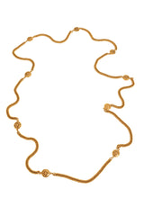 Vintage Chanel Zodiac Coin Station Necklace @ Recess LA