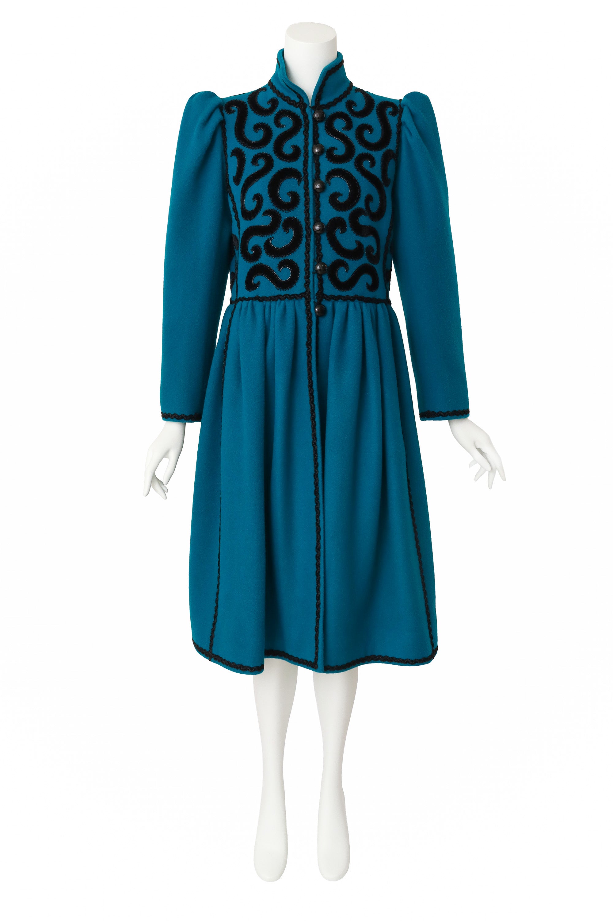 swing coat by Saint Laurent on mannequin @ Recess LA