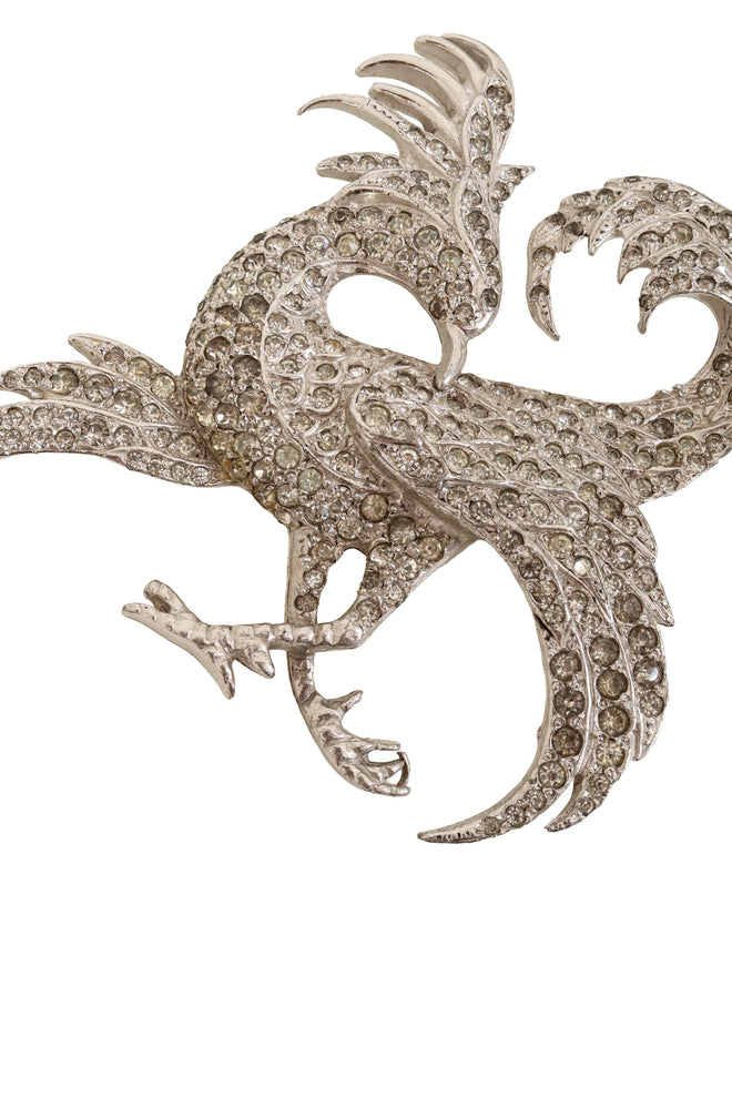 Pavé Griffin Brooch by Reinad close @ Recess LA