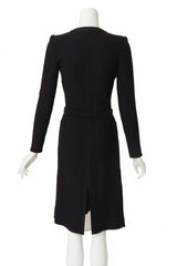 black knit dress by Valentino on mannequin back @ Recess LA