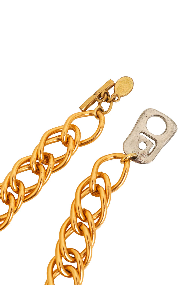 Bottle Cap Tab Chain Necklace by Dior ends @ Recess LA