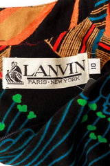 Column dress by Lanvin Label @ Recess LA 