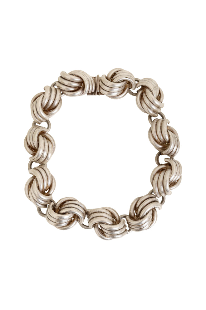 Sculptural Knot Link Necklace by Laura Vogel @ Recess LA