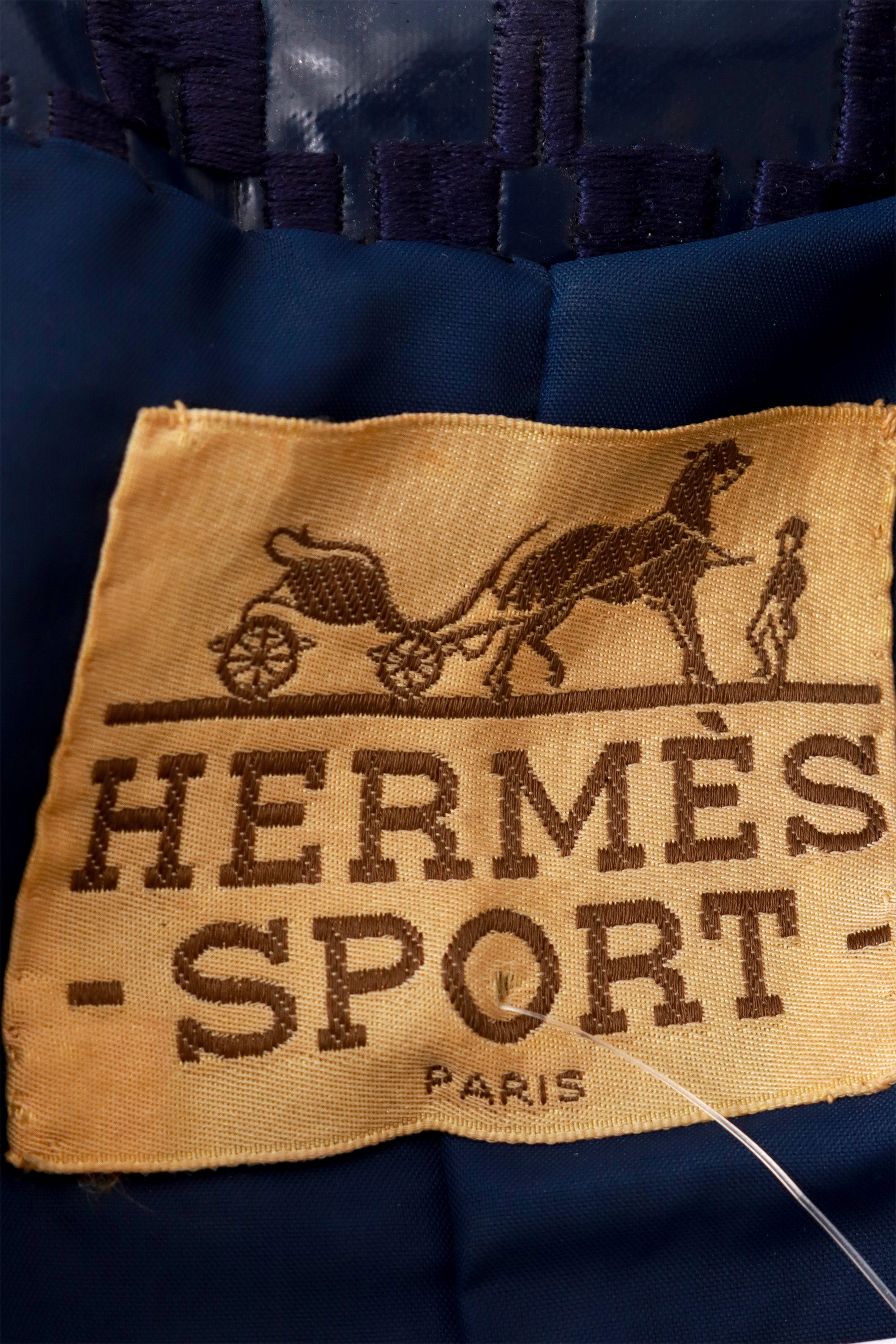 monogram jacket by Hermés label @ Recess LA