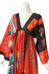 print dress by La Vetta on mannequin close @ Recess LA