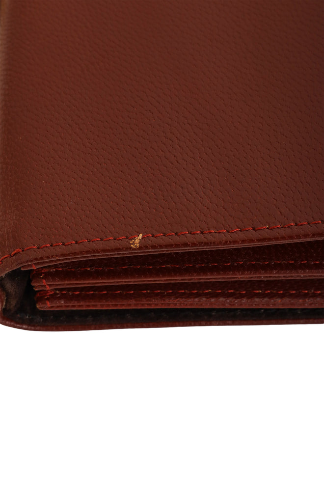 Vintage Pierre Cardin Chain Leather Envelope Clutch II side scratch @ Recess LA