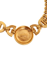 Roman Coin Collar Necklace by Vogue Bijoux signature @ Recess LA 