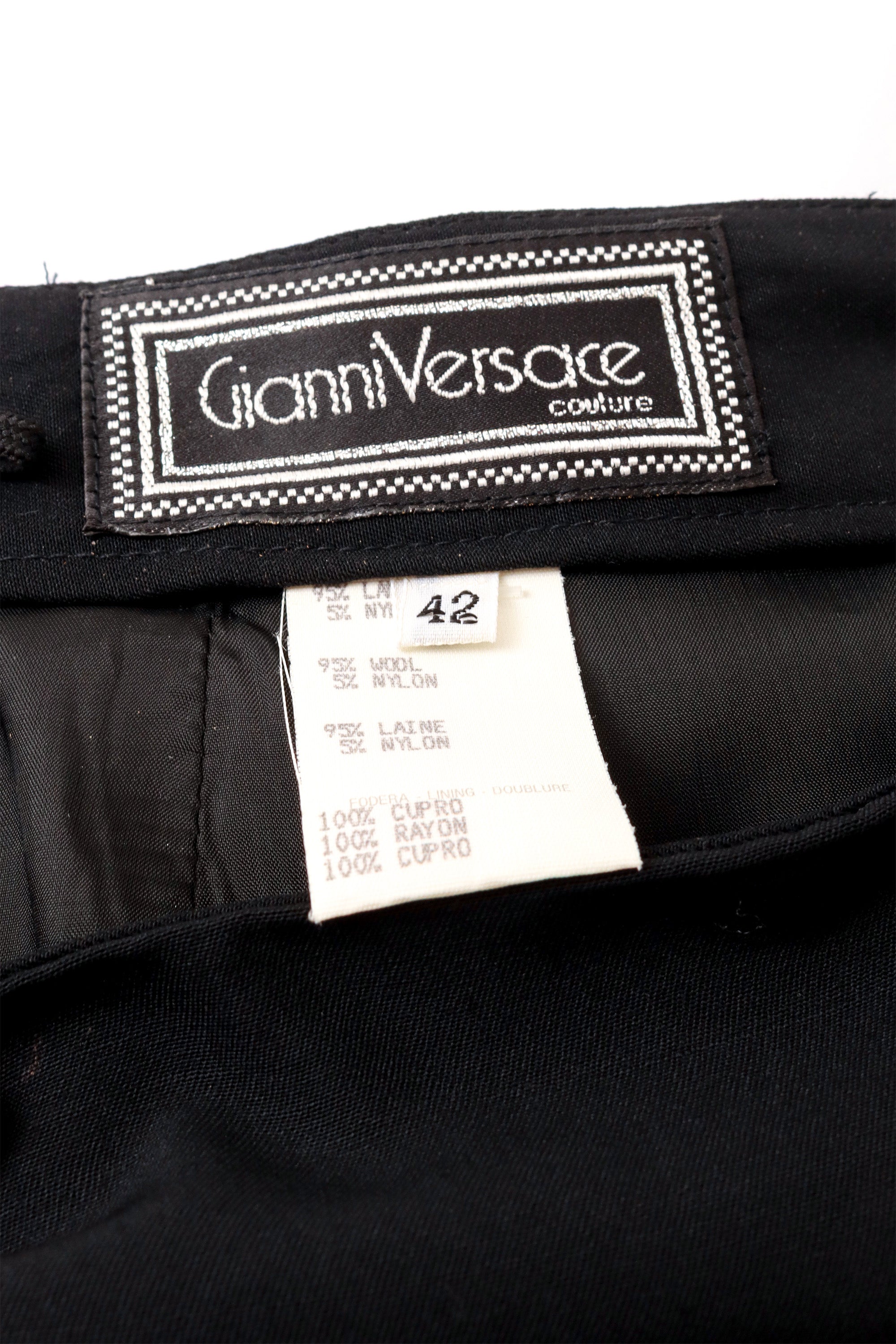 tassel skirt by Gianni Versace label @ Recess LA